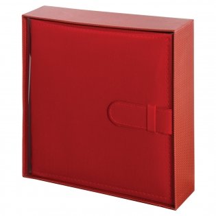 Фотоальбом "Brauberg", на 200 фото, 10х15 см, цвет обложки красный фото книги 10