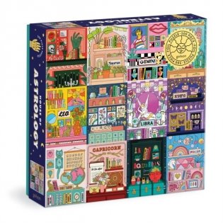 House of astrology 500 piece foil puzzle фото книги