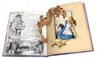 Приключения Алисы в Стране Чудес (тканевая обложка) фото книги 6