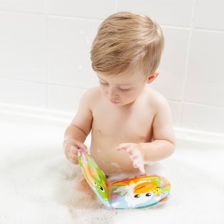 Книжка-пищалка для игр в ванной Playgro фото книги 3
