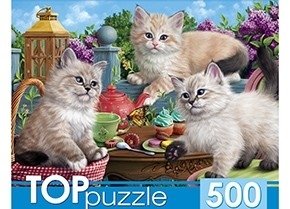Пазлы "Toppuzzle. Невские маскарадные котята", 500 элементов фото книги