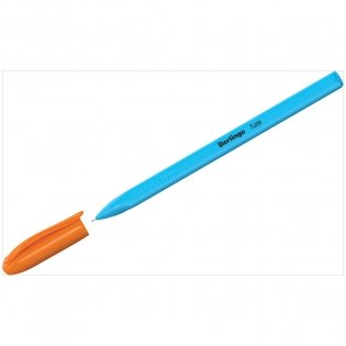 Ручка шариковая Berlingo "Triangle Fuze Stick" синяя, 0,5 мм, корпус ассорти. Арт. CBp_05218 фото книги 3