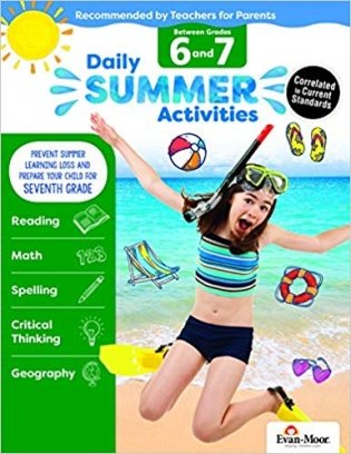 Daily Summer Activities: Grades 6-7 - Activity Book фото книги