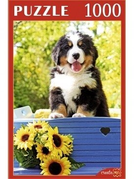 Пазл "Милый щенок", 1000 элементов фото книги