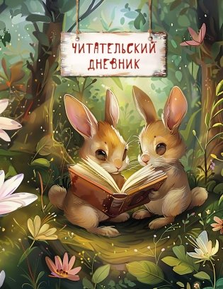 Читательский дневник. Волшебный лес. Зайчик (32 л, мягкая обложка) фото книги