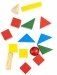 Деревянная игрушка "Конструктор. Цветные фигуры", 8х12 см, арт. AN02804 фото книги маленькое 6