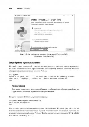 Изучаем Python. Программирование игр, визуализация данных, веб-приложения фото книги 5
