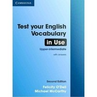 Test Your English Vocabulary in Use. Upper-intermediate Book with Answers фото книги