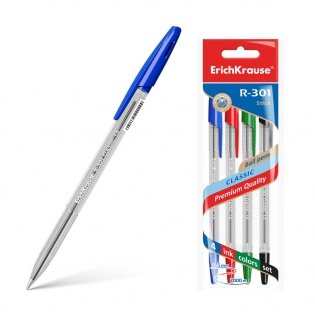 Набор шариковых ручек "R-301 Classic 1.0 Stick", 4 штуки фото книги 2