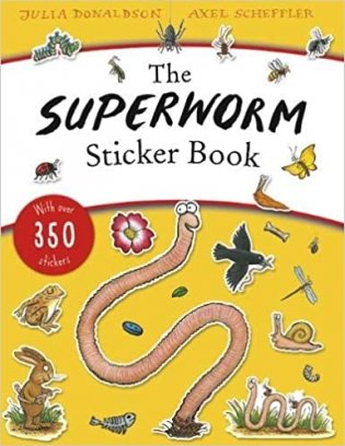 The Superworm Sticker Book фото книги