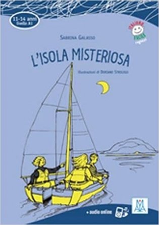 Italiano facile per ragazzi: L'isola misteriosa + audio online фото книги