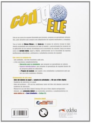 Codigo Ele 2: Libro Del Alumno (+ CD-ROM) фото книги 2