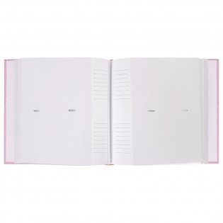Фотоальбом "Baby Girl", на 200 фото 10х15 см, цвет обложки розовый фото книги 3