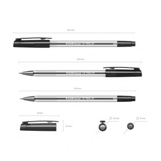 Ручка шариковая "ULTRA L-10", черная фото книги 5