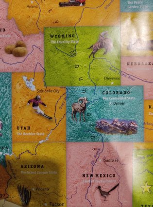 Карта США фото книги 2