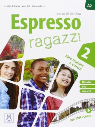 Espresso ragazzi 2 + Audio CD+DVD (+ DVD) фото книги