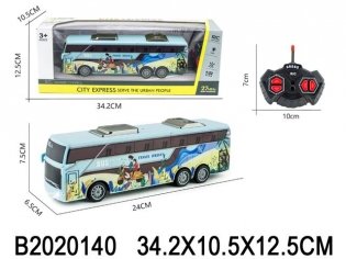 Радиоуправляемый экскурсионный автобус, 24 см фото книги