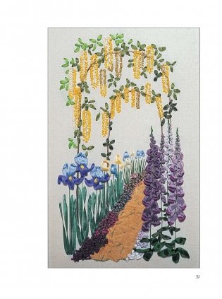 Искусство вышивания шелковыми лентами: цветочные мотивы фото книги 8