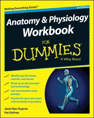Anatomy and Physiology Workbook For Dummies фото книги