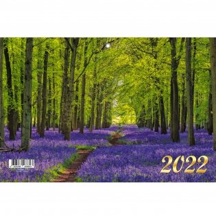 Квартальный календарь на 2022 год "Природа. 5", 305х680 мм фото книги
