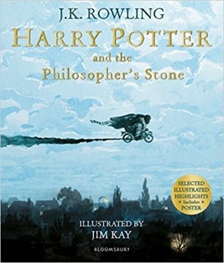 Harry Potter and the Philosopher's Stone: Illustrated Edition фото книги