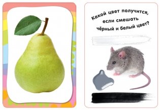 Развивающие карточки "Изучаем цвета" фото книги 3