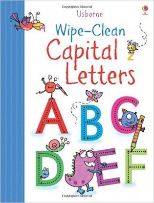 Wipe-Clean Capital Letters фото книги