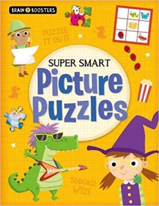 Brain Boosters: Super-Smart Picture Puzzles фото книги