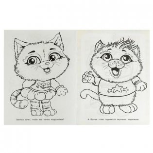 Дружные котята. Раскраска для детского сада фото книги 3