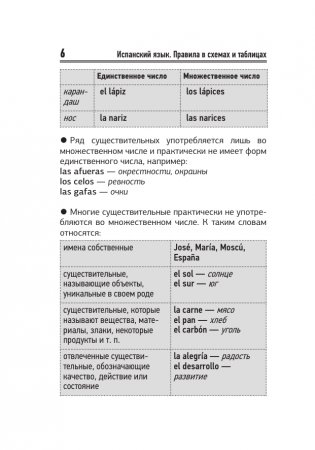 Испанский язык. Все правила в схемах и таблицах. Краткий справочник фото книги 7