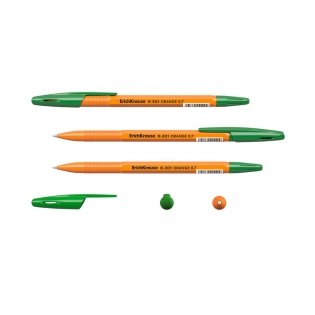 Ручка шариковая "R-301 Orange Stick", зеленая фото книги 3