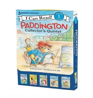 Paddington Collector's Quintet: 5 Fun-Filled Stories (ICR Level 1) (количество томов: 5) фото книги