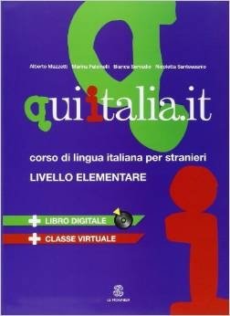 Qui Italia.it Livello elementare Libro (+ DVD) фото книги