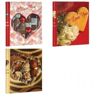 Фотоальбом "Сhocolate love", 10 магнитных листов, 23x28 см фото книги