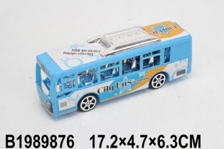 Автобус инерционный "Городской" (17,2 см) фото книги
