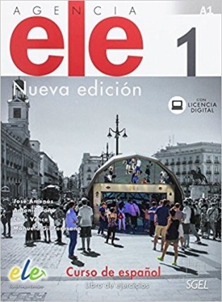 Agencia Ele 1 Nueva Edition. Exercises Book. Curso de Espanol. Libro de Ejercicios фото книги
