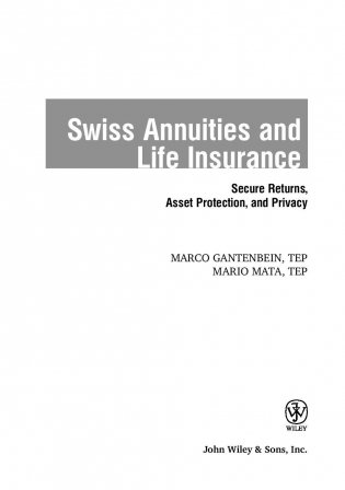 Защита активов и страхование: что предлагает Швейцария фото книги 3