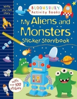 My Aliens and Monsters. Sticker Storybook фото книги