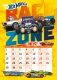 Календарь настенный перекидной с наклейками "Hot Wheels" на 2022 год фото книги маленькое 5