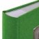 Фотоальбом "Brauberg", на 200 фото 10х15 см, ткань, цвет зеленый фото книги маленькое 6
