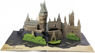 Harry potter: hogwarts castle pop-up card фото книги 2