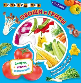 Овощи и грибы. Познаем мир фото книги