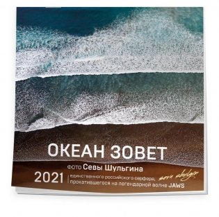Океан зовет. Календарь настенный на 2021 год фото книги 2