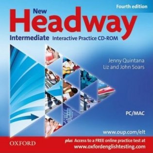 CD-ROM. New Headway: Intermediate Interactive Practice фото книги