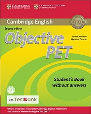 Objective PET. Student's Book without Answers (+ CD-ROM) фото книги