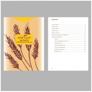 Книга для записи кулинарных рецептов "Кулинар-шоу", А5, 96 листов, линия фото книги 3