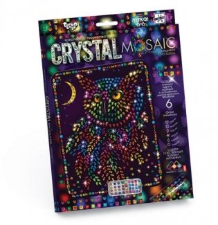 Набор креативного творчества "Crystal Mosaic. Сова" фото книги