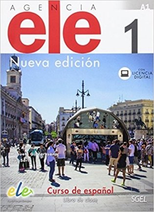 Agencia Ele 1 Nueva Edicion. Student Book with Free Coded Web Access. Curso de Espanol Libro de Clase фото книги