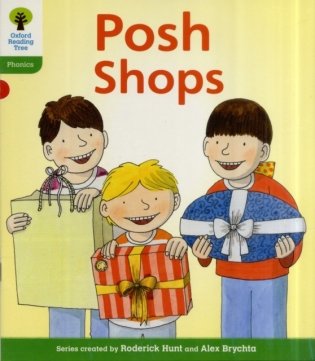 Oxford reading tree: level 2: floppy`s phonics fiction: posh shops фото книги