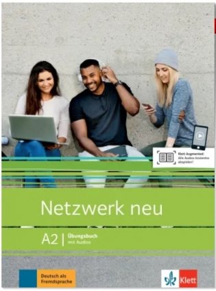 Netzwerk NEU A2. Uebungsbuch mit Audios фото книги